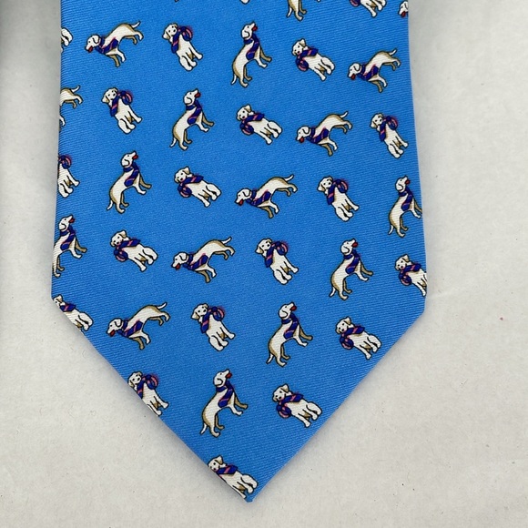 Bloomingdale's Dog Dad Silk Ties Bundle - Picture 4 of 7